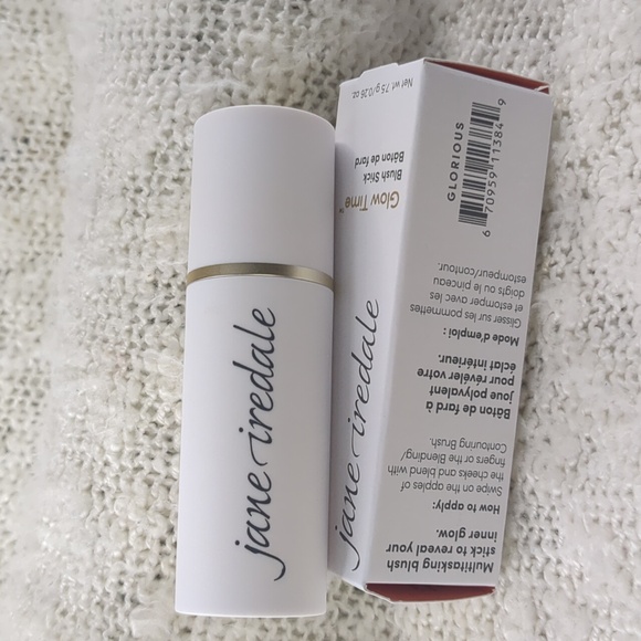 jane iredale Glow Time Blush Stick in GLORIOUS, 7.5g/0.26oz - Picture 13 of 14